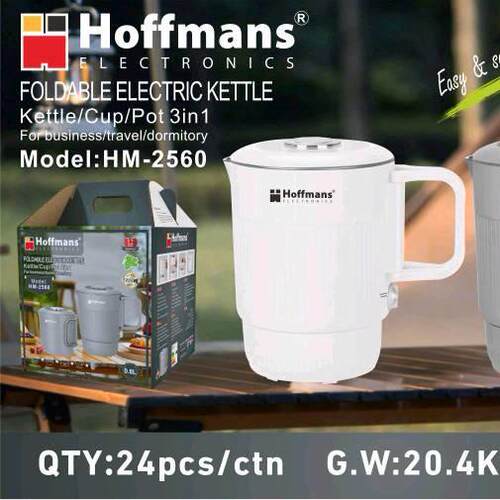 出口Hoffmans 电水壶 2560 Electric Kettle Keep hot 0.8L 24PCS