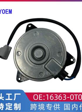 适用丰田卡罗拉逸致汽车电子扇马达 水箱散热风扇电机16363-0T030