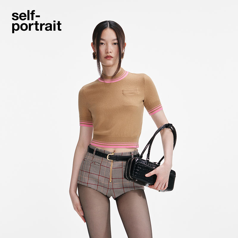 self-portrait羊毛羊绒针织衫