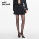 self 黑百搭小香风牛仔A字半裙短裙 portrait 2025早春经典