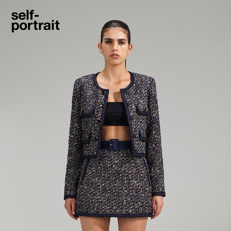 self-portrait2023早春优雅外套