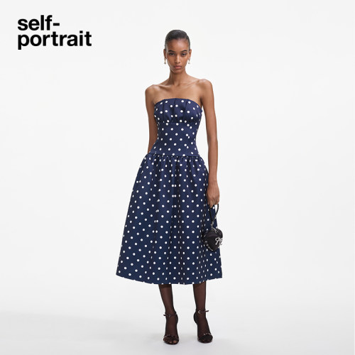 self-portrait派对婚礼礼服裙