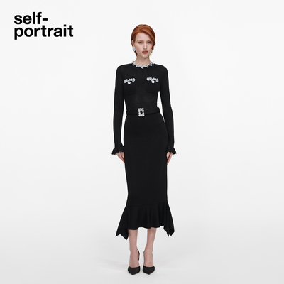 self-portrait设计感连衣裙