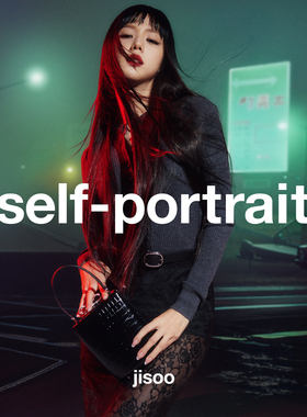 [Jisoo智秀同款]self-portrait 2025秋冬浅灰色羊毛连体针织上衣