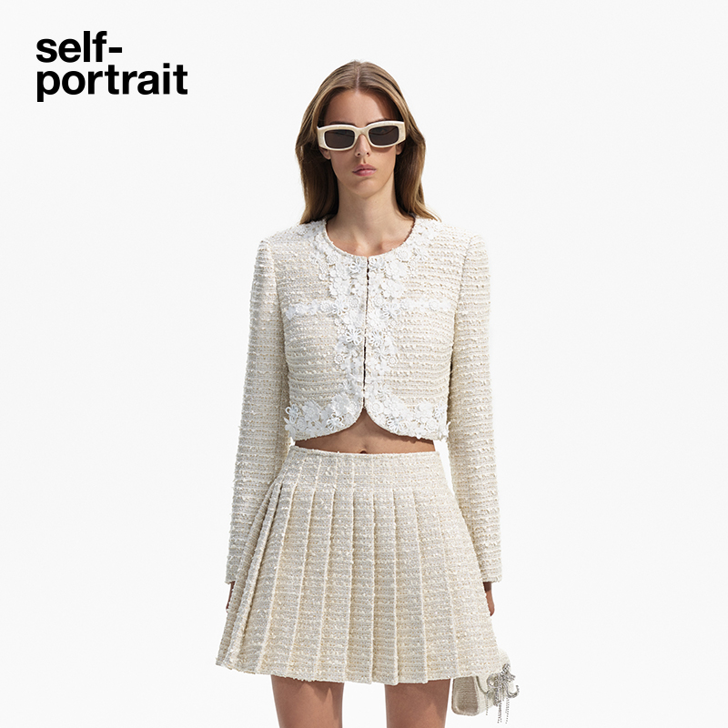 self-portrait卢勒克斯蕾丝上衣