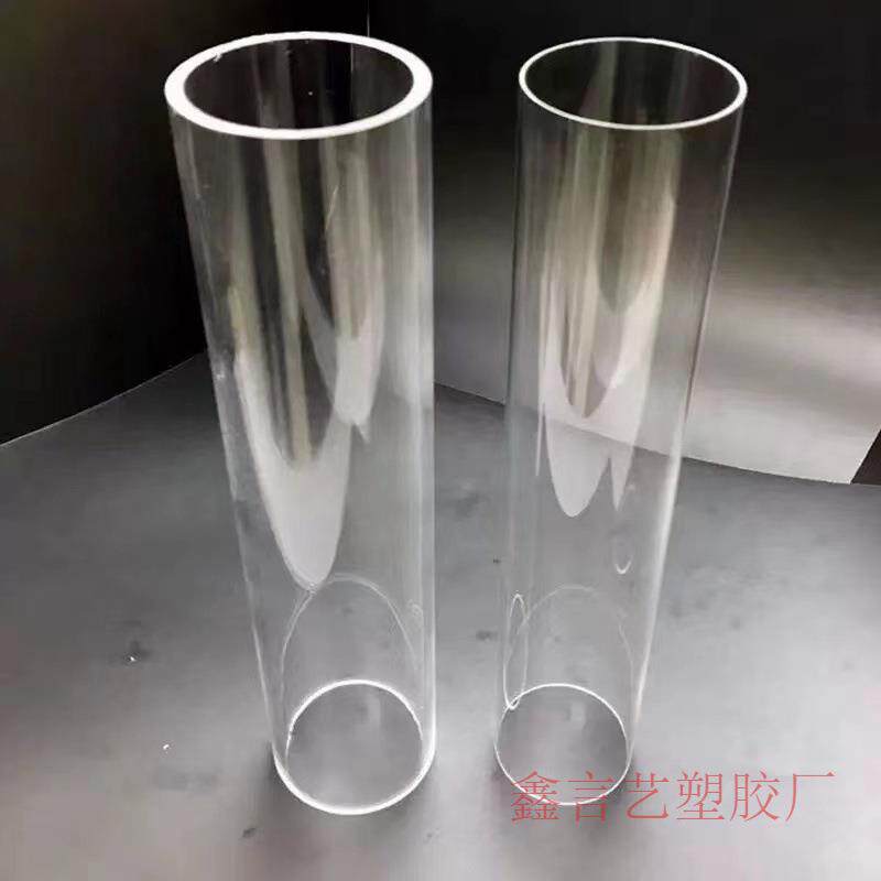 高透明亚克力管圆柱有机玻璃管空心管直径5-1000mm圆柱形加工婚庆