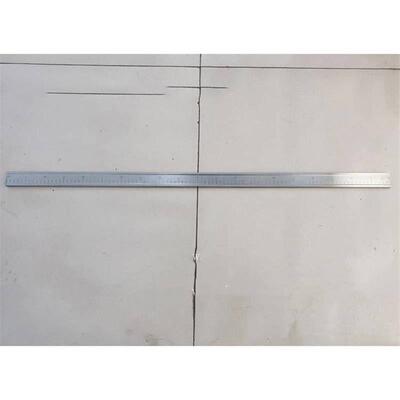 1米测平尺平直尺钢直尺焊轨开口式平度尺豁口1.5米2米