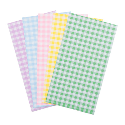 40*33cm Checks Paper Napkins Party 小方格生日婚礼派对餐巾纸