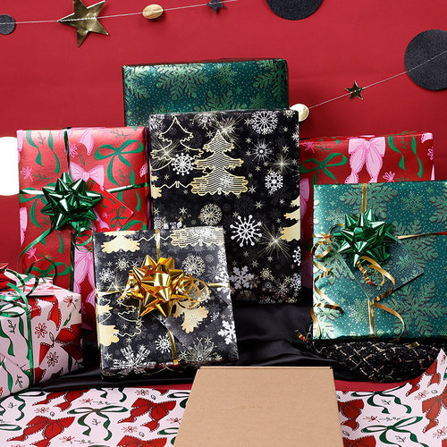 Christmas Gift Wrapping Paper Roll 圣诞节情人节礼物包装纸卷