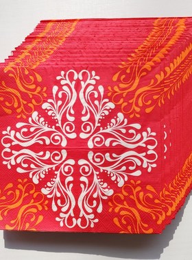 BOHO Red Paper Napkins New Year Party Tissue 新年红色餐巾纸