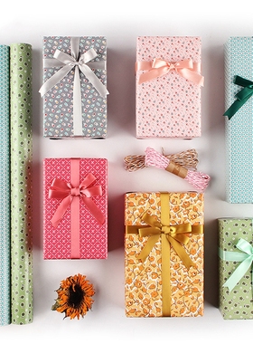 Spring Flower Gift Wrapping Paper 春夏碎花节日生日礼物包装纸