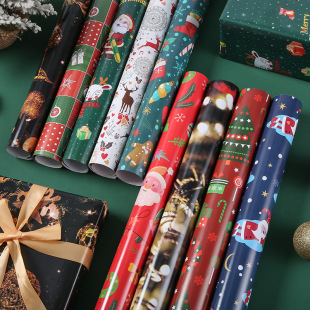Christmas Gift Wrap Present Wrapping Paper 圣诞节礼品包装纸