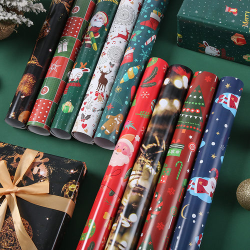 Christmas Gift Wrap Present Wrapping Paper 圣诞节礼品包装纸