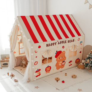 大号儿童帐篷室内家用公主游戏屋玩具屋小房子男女孩宝宝分床神器