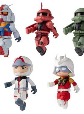 【正版】万代食玩 bitlot 机动战士高达 元祖 扎古 成品模型