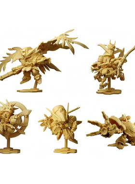 【正版】万代 食玩 superior define 第一弹 Q版微缩拼装模型