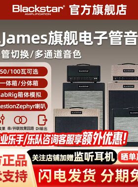Blackstar黑星 ST.James全电子管音箱50W/212/EL34/6L6电吉他音响