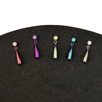 F-136可植入钛合金内螺纹耳钉