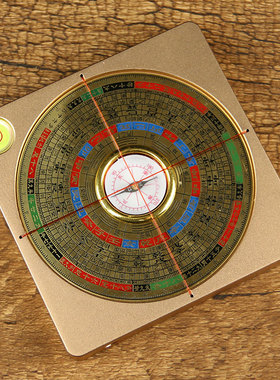 铜之心随身携带专业八卦综合盘
