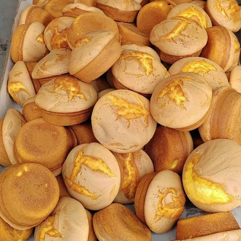 老式无水手工鸡蛋糕老式无水手工鸡蛋糕经典点心网红小食地方特产