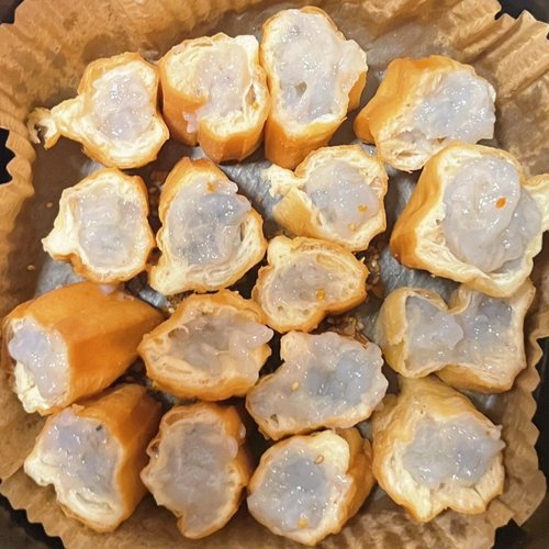 大颗粒黑虎虾鲜香虾滑油条速食