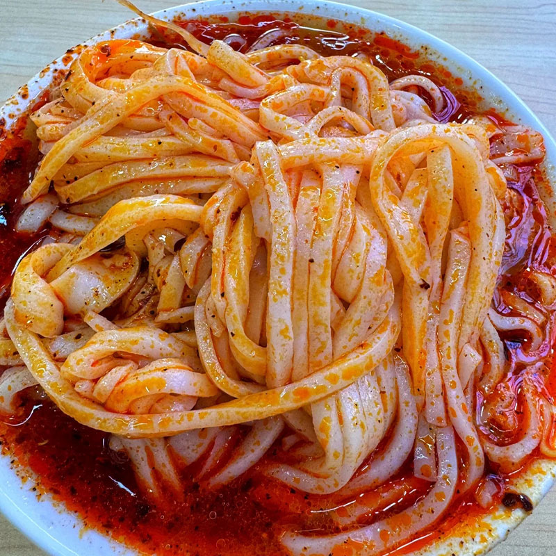 【特色美食】汉中米皮陕西特产开袋即食学生宿舍夜宵充饥风味小吃