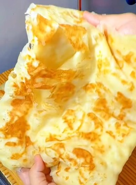 千层大油饼duangduang饼加热即食死面饼山东特产手抓饼葱油饼美食