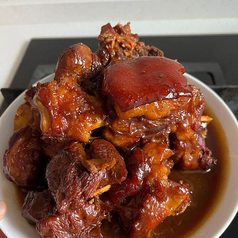 熟食大克重下饭五香酱香猪手脚