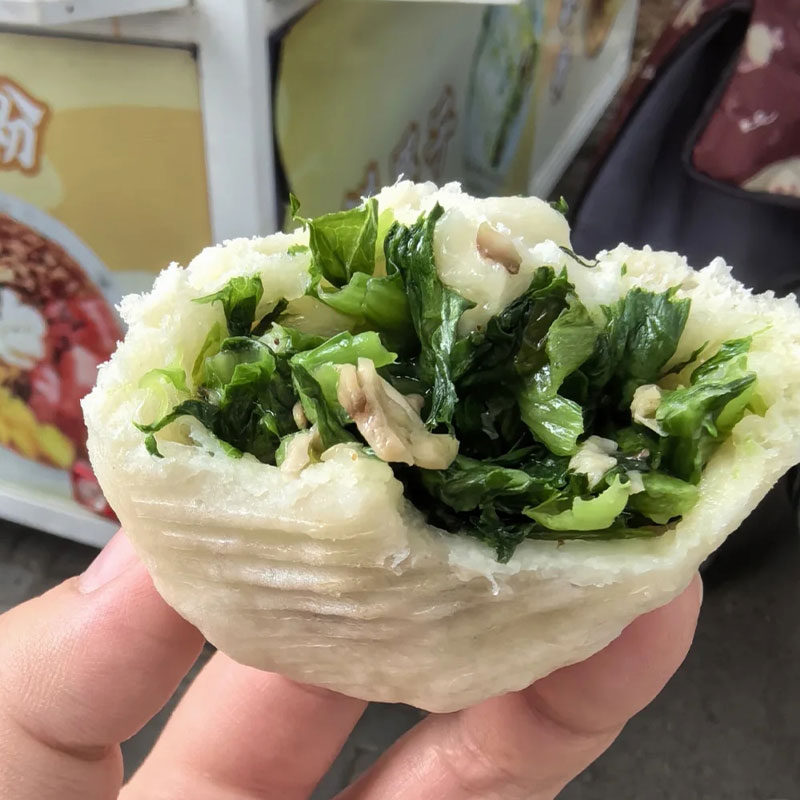 火锅味小笼包营养早餐老面发酵香菇素包子半成品商用速冻方便食品
