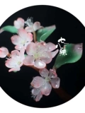 Тепло ссадовать ломтики и ручной работы из Diy Leaf Peach Peach Gear Blossom Magnolia Wisteria Lily Valley Accessories Семь или восемь пряных оригинал
