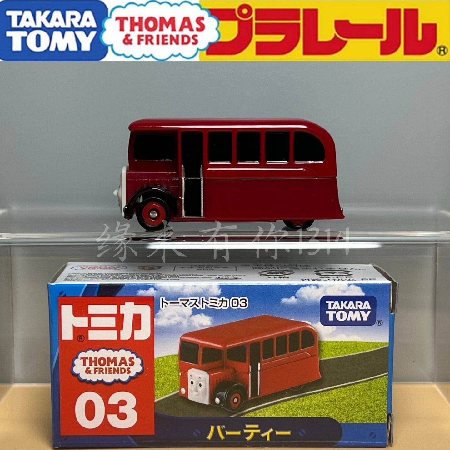 正品TOMY多美卡合金车模TOMICA托马斯03伯蒂巴士火车模型儿童玩具