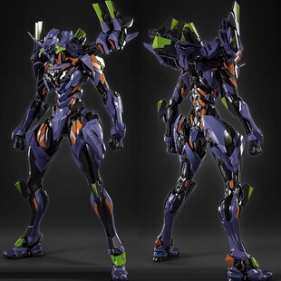 万̜代̜新世纪 CCS铁魄 EVA最终号机福音战士合金初号机手办模型