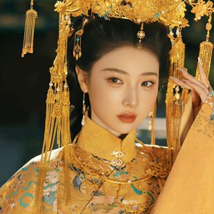 出租大明贵女明制汉服织金马面裙全织金立领长袍马面裙套装 租赁