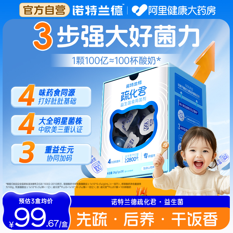 诺特兰德益生菌4大明星菌株