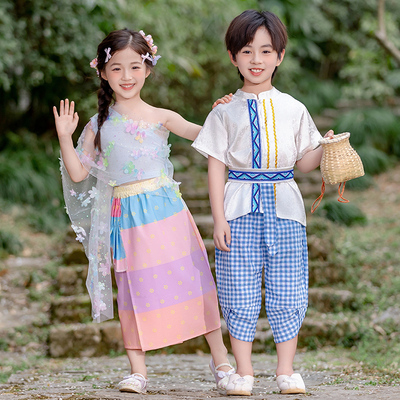 【活动价】男女童民族风汉服套装