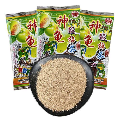 南元神龟酸梅茶8090后儿时童年课间回忆怀旧零食即食酸梅茶话化粉