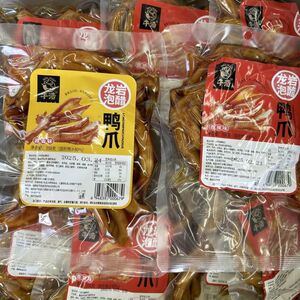 香辣泡鸭爪福建特产真空独立包装休闲零食办公室零食卤味食品