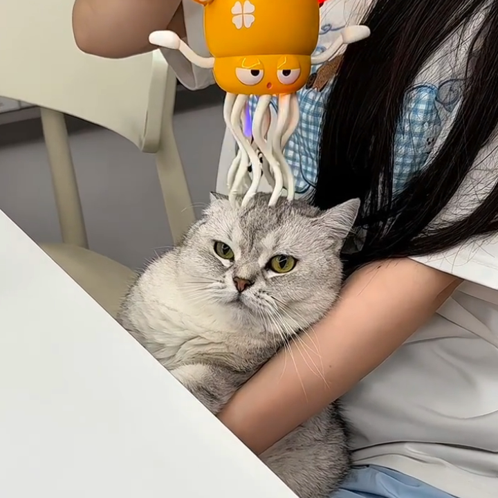 宠物八爪鱼电子猫狗自嗨玩具解闷神器儿童玩具解压发泄神器