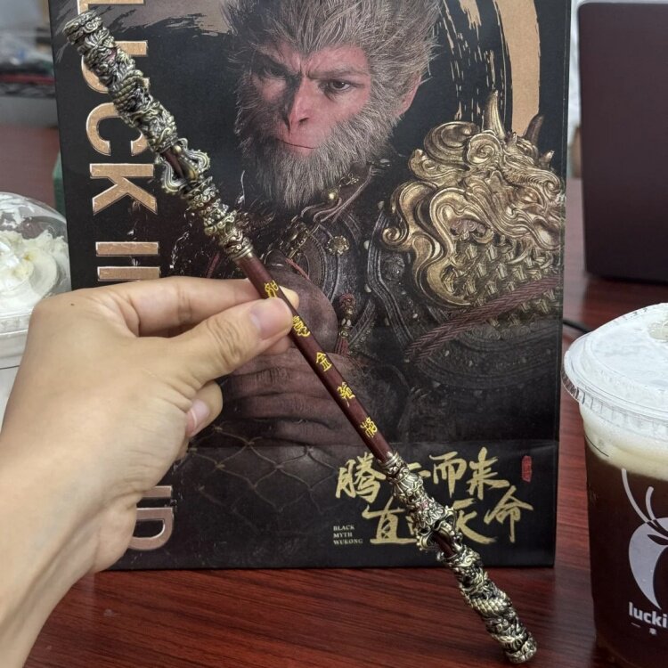 黑神话悟空周边如意金箍棒摆件