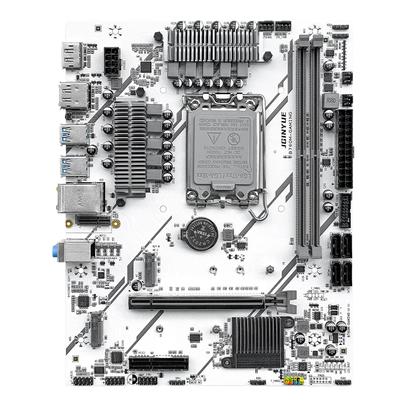 Материнская плата B760, 1700 стежка DDR4/DDR5, поддерживает 12-е и 13-е поколения Core i3/i5/i7/i9