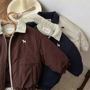 男童外套2025新款今年流行爆款儿童冬装高端棉衣棉服男款韩系穿搭