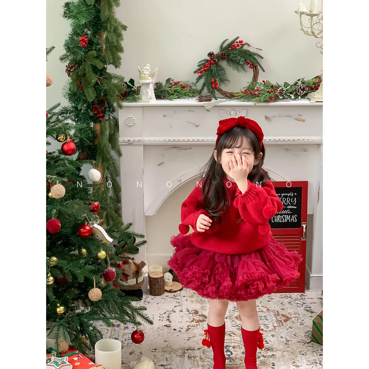 女童裙子秋冬款2023新款衣服冬季
