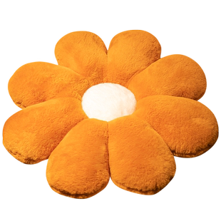 小雏菊花朵抱枕女生睡觉床上靠垫太阳花玩偶毛绒玩具娃娃网红公仔