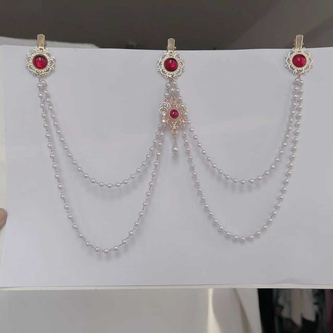 压襟齐胸铁夹子新中式简约