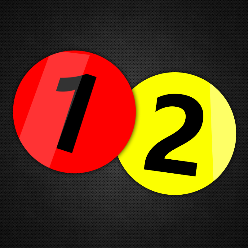 亚克力数字号码标识牌楼层桌号座位牌贴圆牌定制车间机器设备编号抖音直播间号码牌舞蹈考级比赛编号牌胸腰牌