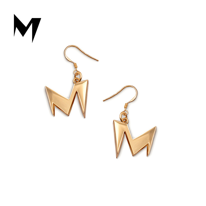 Ｍ【精选】金属logo耳饰 耳环吊坠配饰拉丁舞女