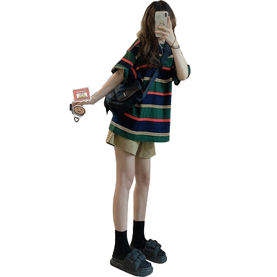 卡其色棉麻短裤女夏2025新款