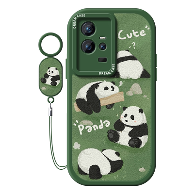 适用iqoo11s熊猫手机壳硅胶防摔