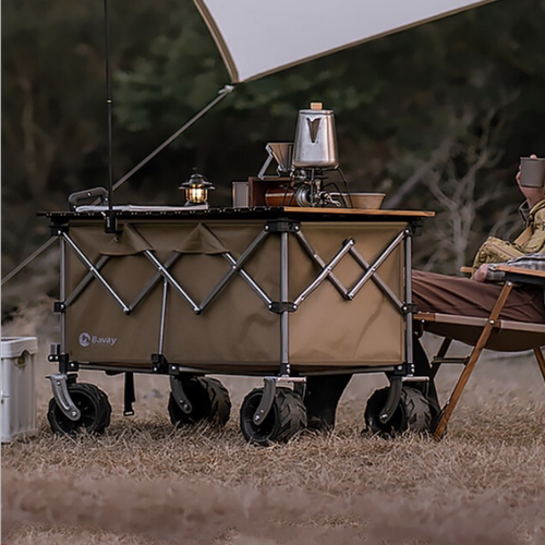 露营车折叠手推车plus野餐可躺