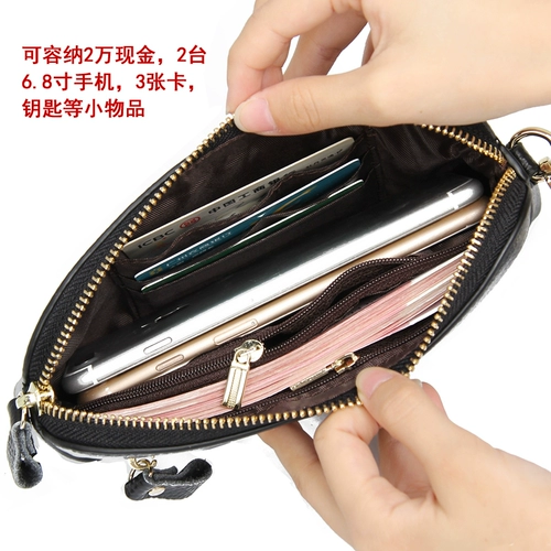 Сумка с петлей на руку, сумка через плечо, небольшая сумка, маленькая сумка клатч, из натуральной кожи, коллекция 2021